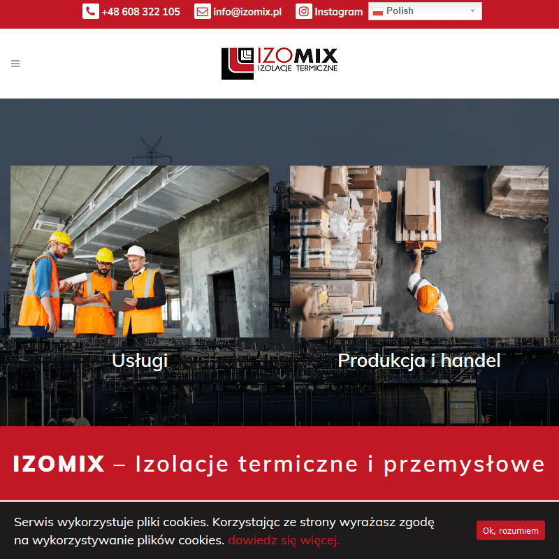 IZOMIX – przemysłowe izolacje termiczne